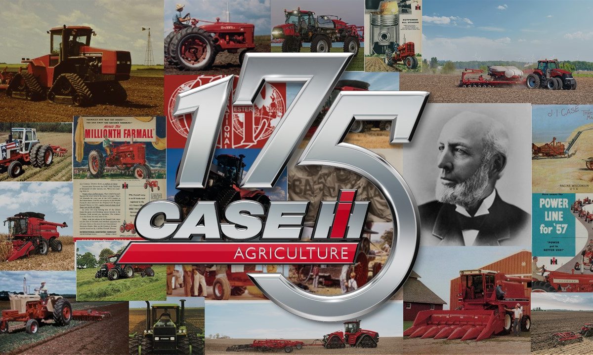 Case IH comemora 175 anos de vanguarda em equipamentos agrícolas